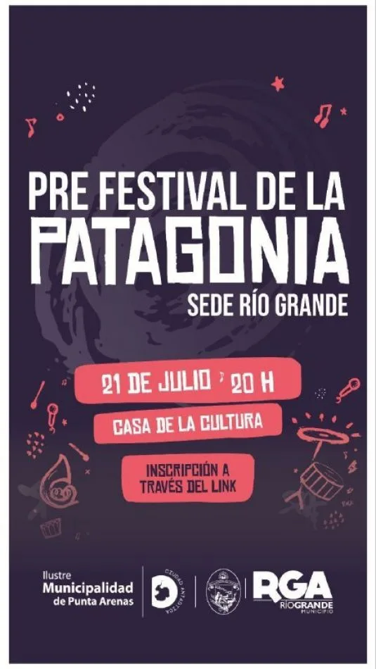 Continúan abiertas las inscripciones para el Pre Festival de la Patagonia