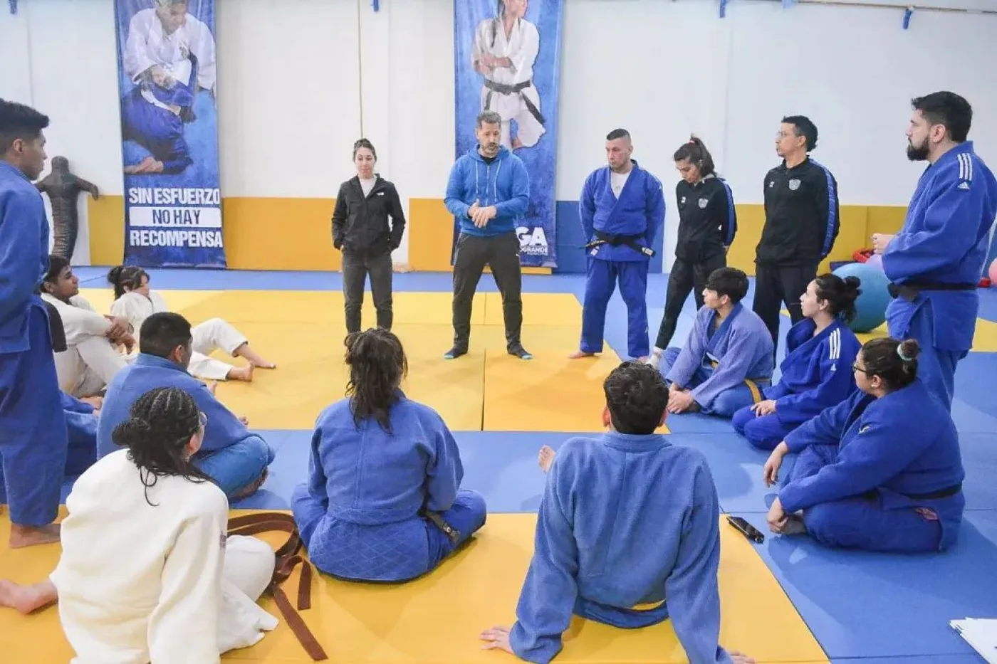 La Secretaría de Deportes realizó testeos a Judocas.
