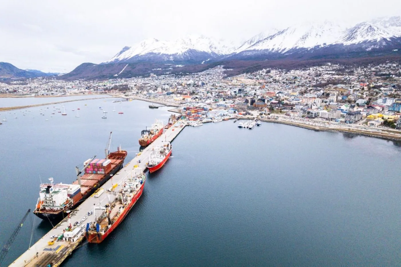 Ya hay reservadas 590 recaladas en el Puerto de Ushuaia