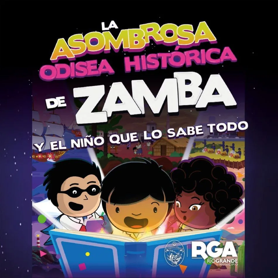 Llega la película "La Asombrosa Odisea Histórica de Zamba y el niño que lo sabe todo”