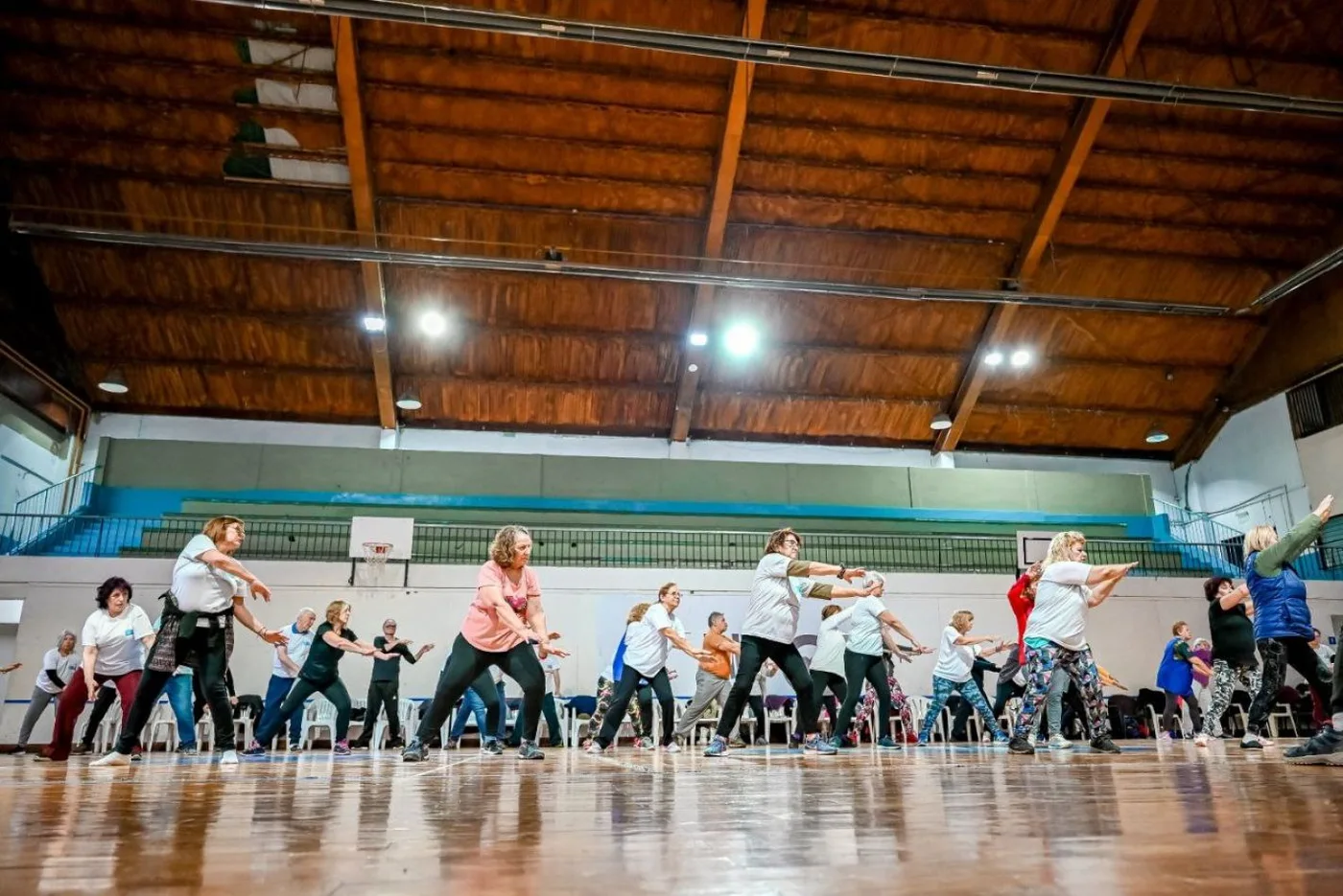 Exitosas actividades recreativas para adultos mayores