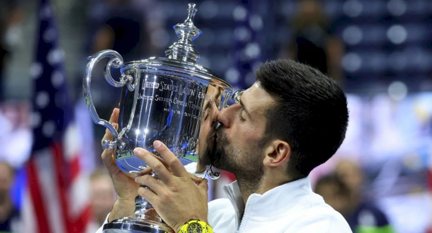 Novak Djokovic es el campeón del US Open.