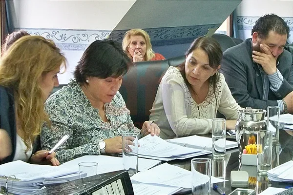 Claudia Andrade presidió una nueva reunión de la Comisión 5 de la Legislatura.