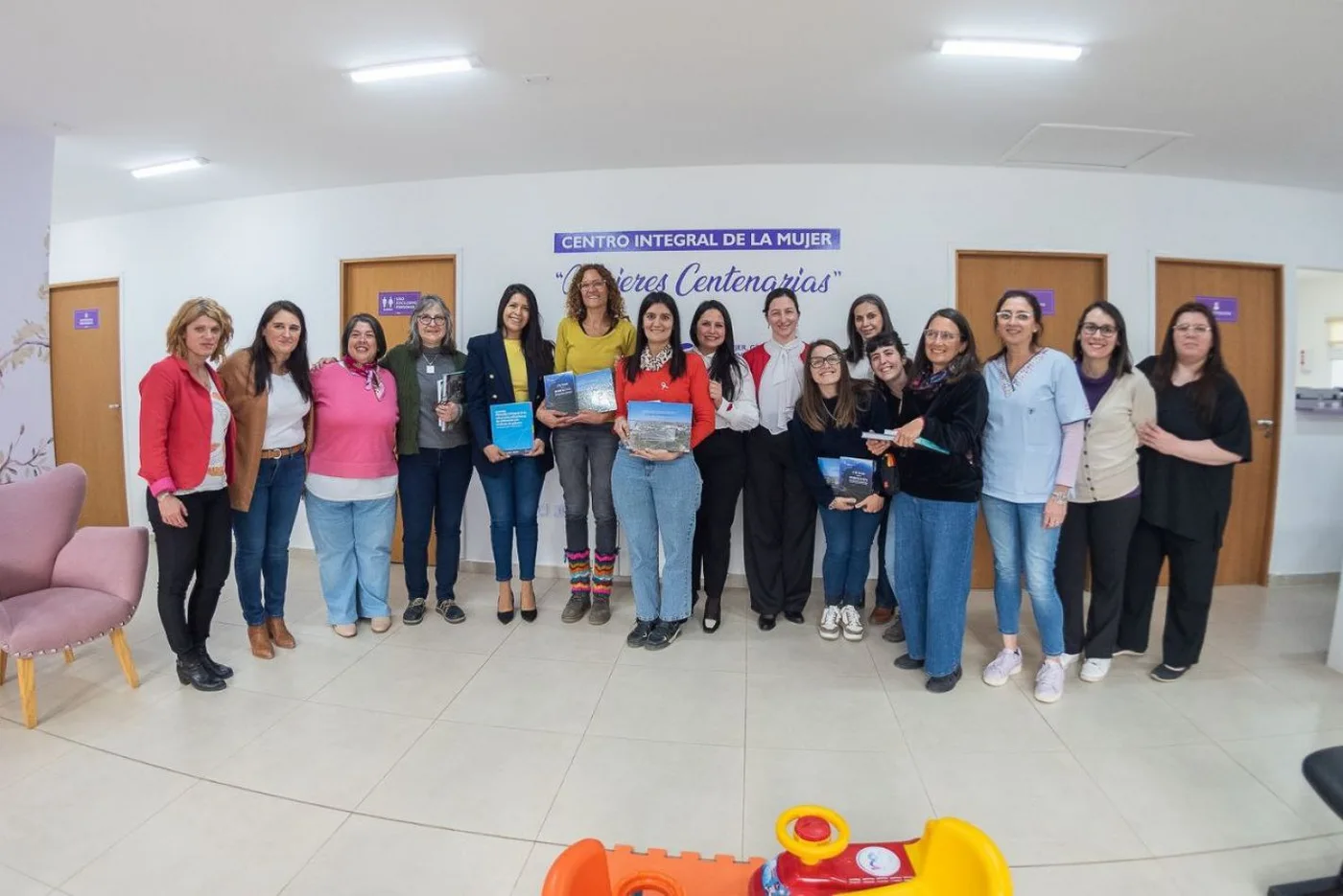 Nación elogió las políticas de apoyo a infancias y familias en Río Grande