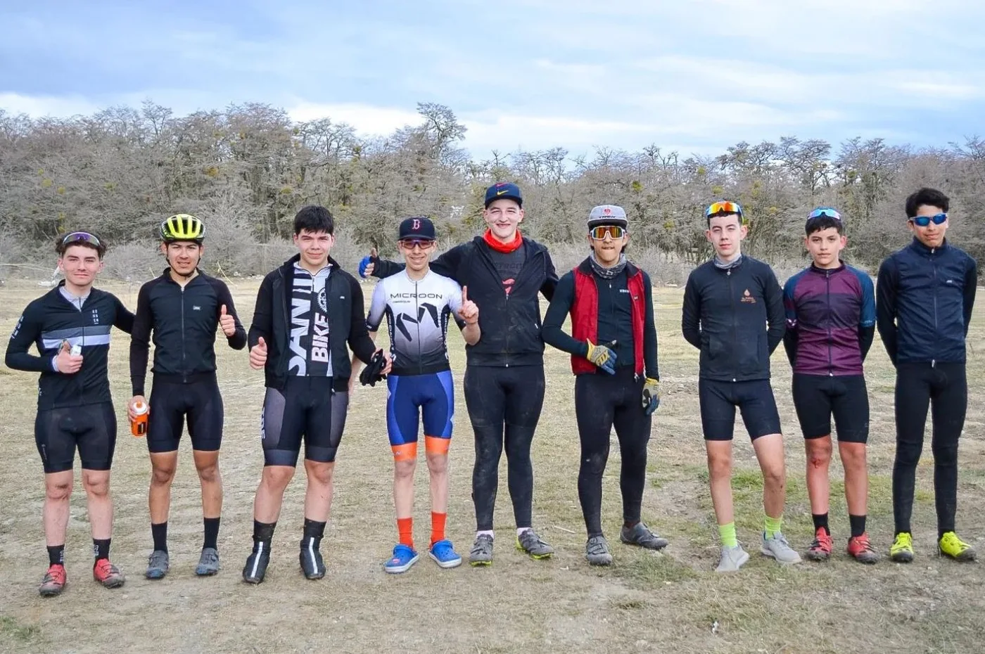 Equipo Provincial de MTB para los Juegos EPADE 2023 .