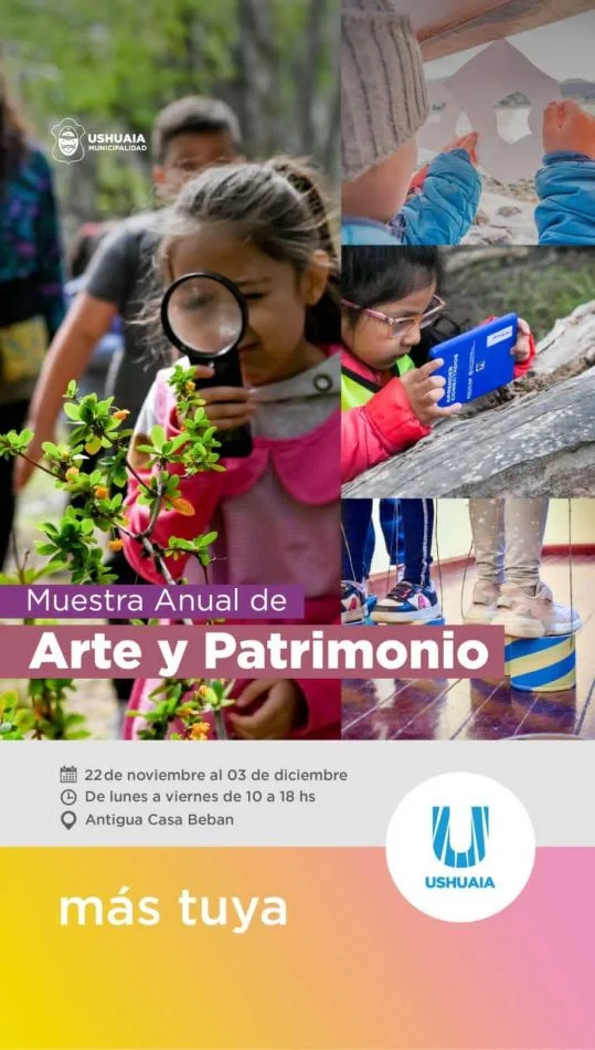 Muestra anual del Programa Educativo " Arte y Patrimonio"