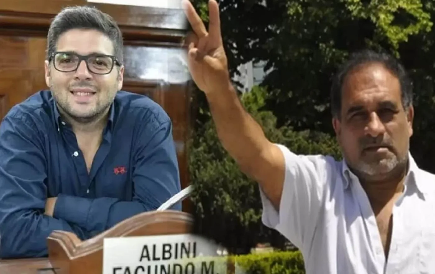 Claudio y Facundo Albini quedaron detenidos