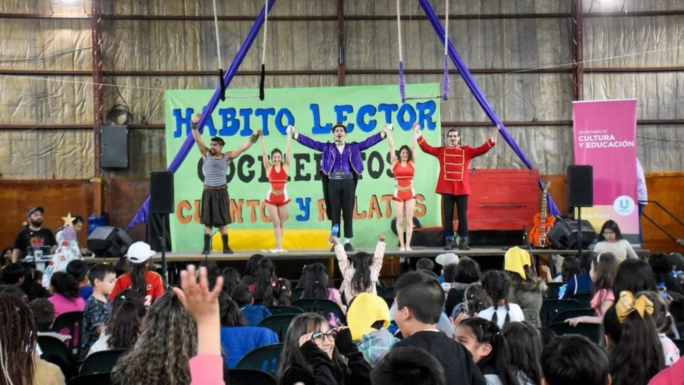 Cierre anual del programa Hábito Lector en Ushuaia