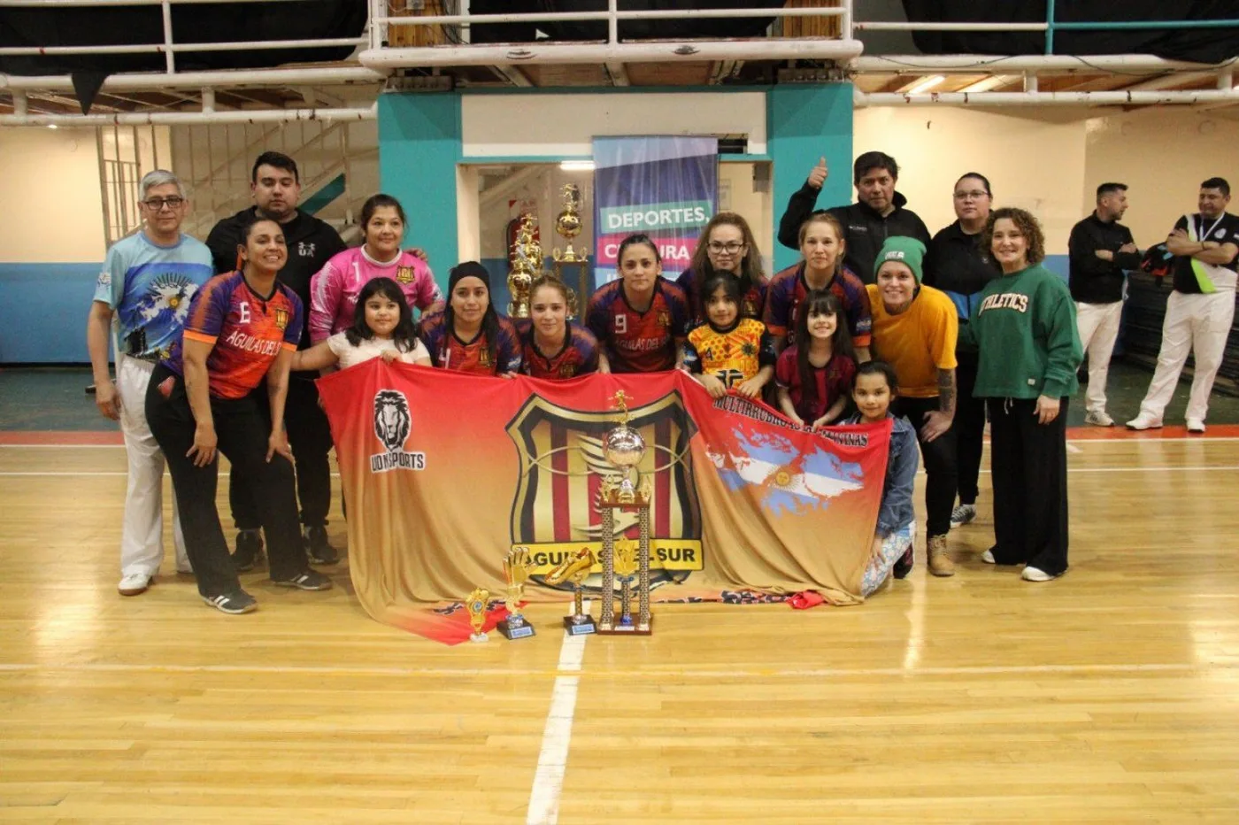 Municipio acompañó la entrega de trofeos de Futsal CAFS Femenino