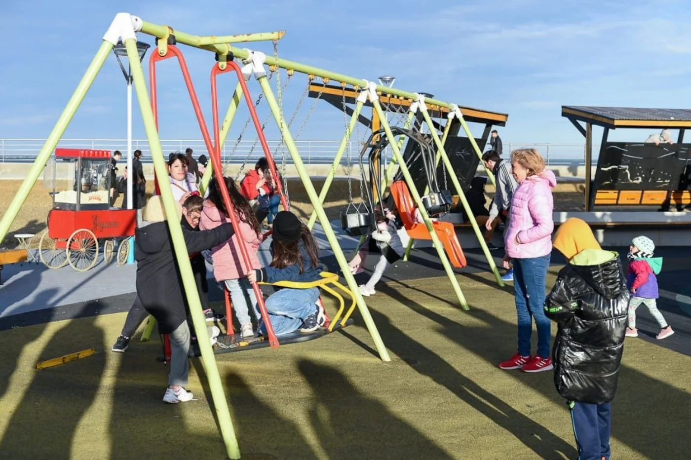 El Parque de los 100 Años celebró su segundo aniversario junto a las familias.