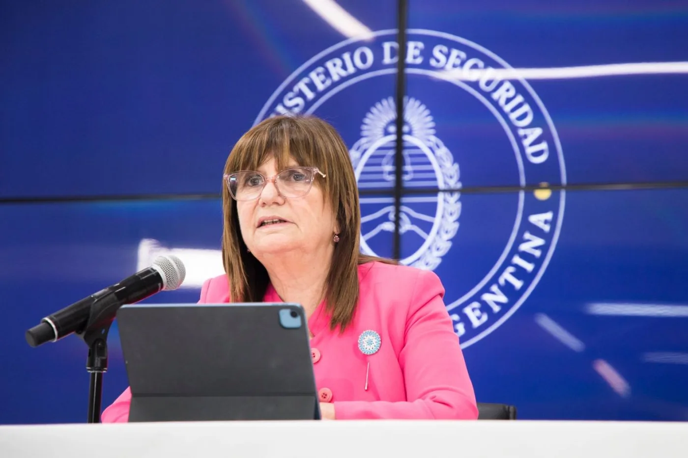 Ministra de Seguridad, Patricia Bullrich, determinó el nuevo protocolo de actuación de la Policía Federal y las Fuerzas de Seguridad Federales.