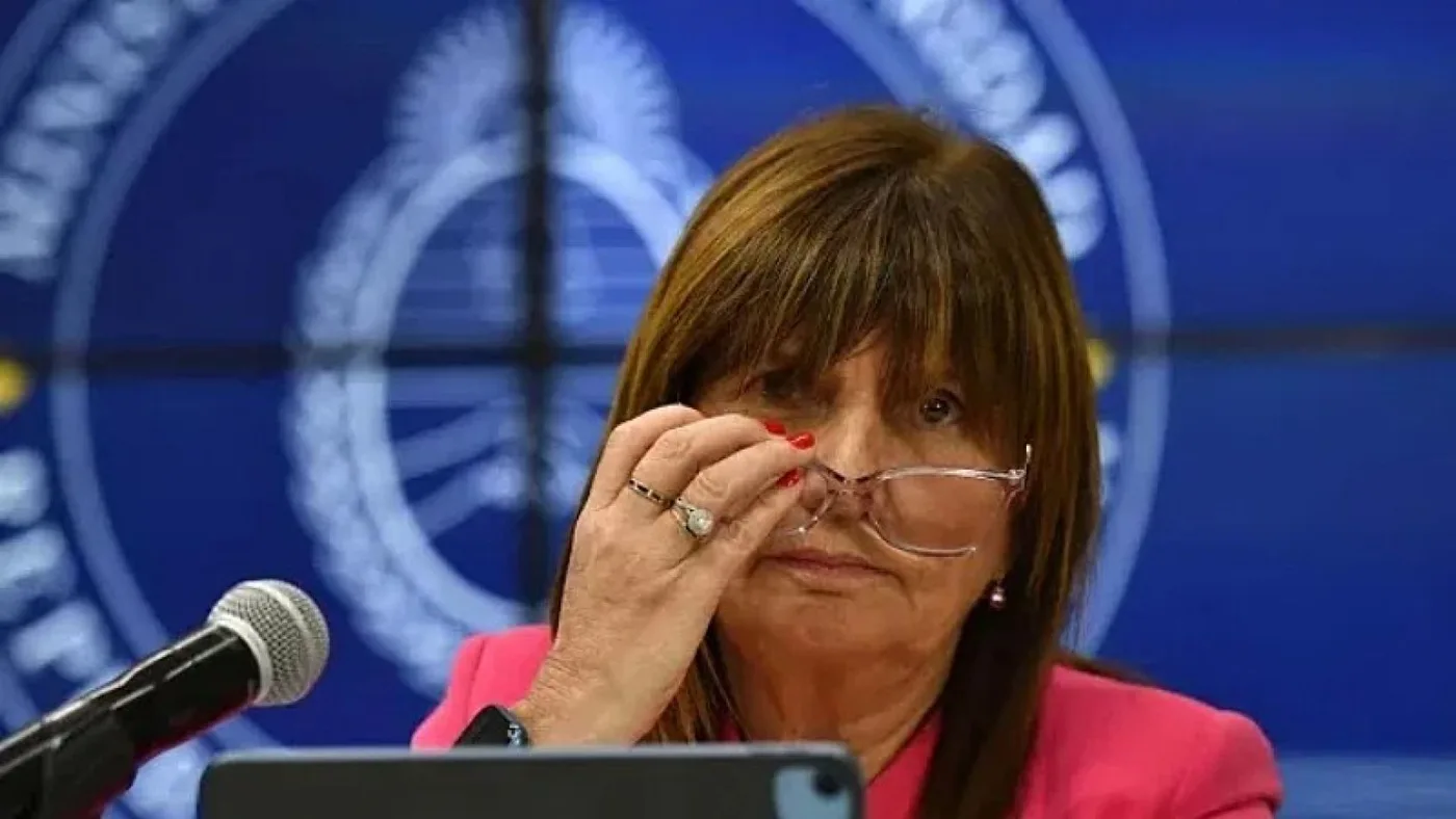 Ministra de Seguridad de la Nación Patricia Bullrich.