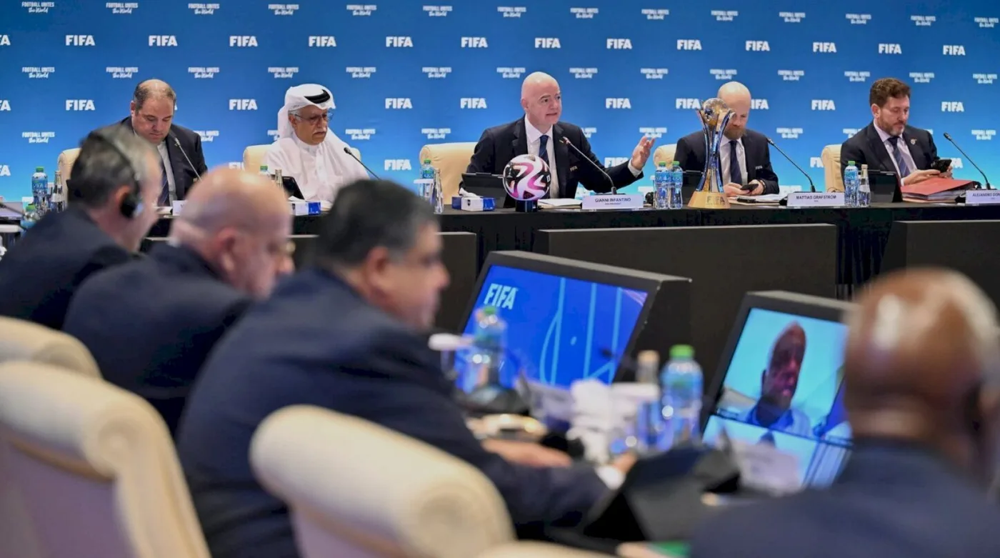 Consejo Mundial de la FIFA en Arabia Saudita.