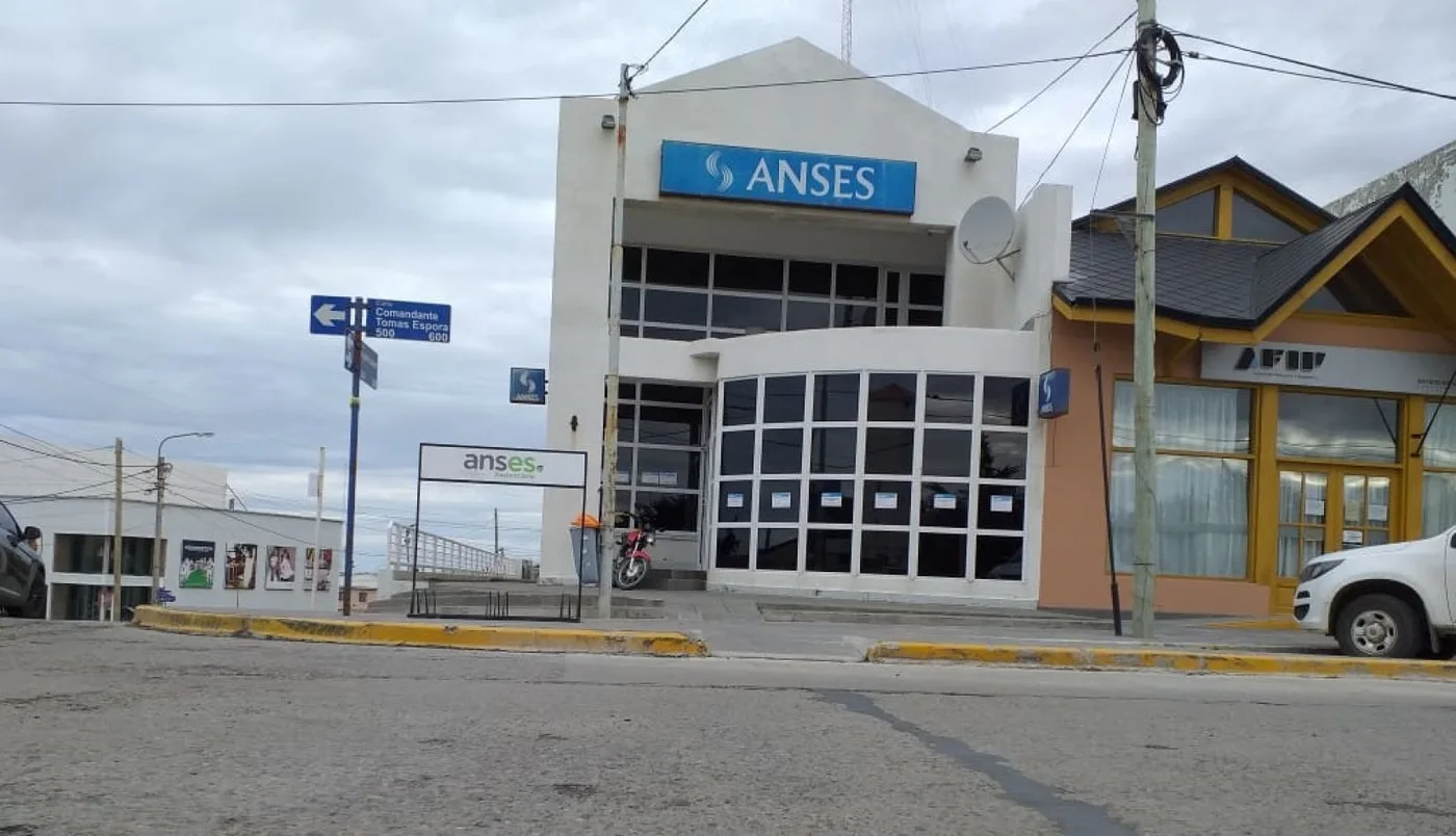 Sucursal de Anses en la ciudad de Río Grande Tierra del Fuego.