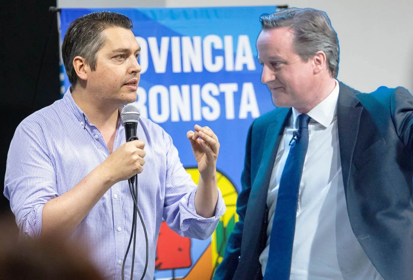 Martín Pérez calificó de “Provocación” la visita de Cameron a Malvinas