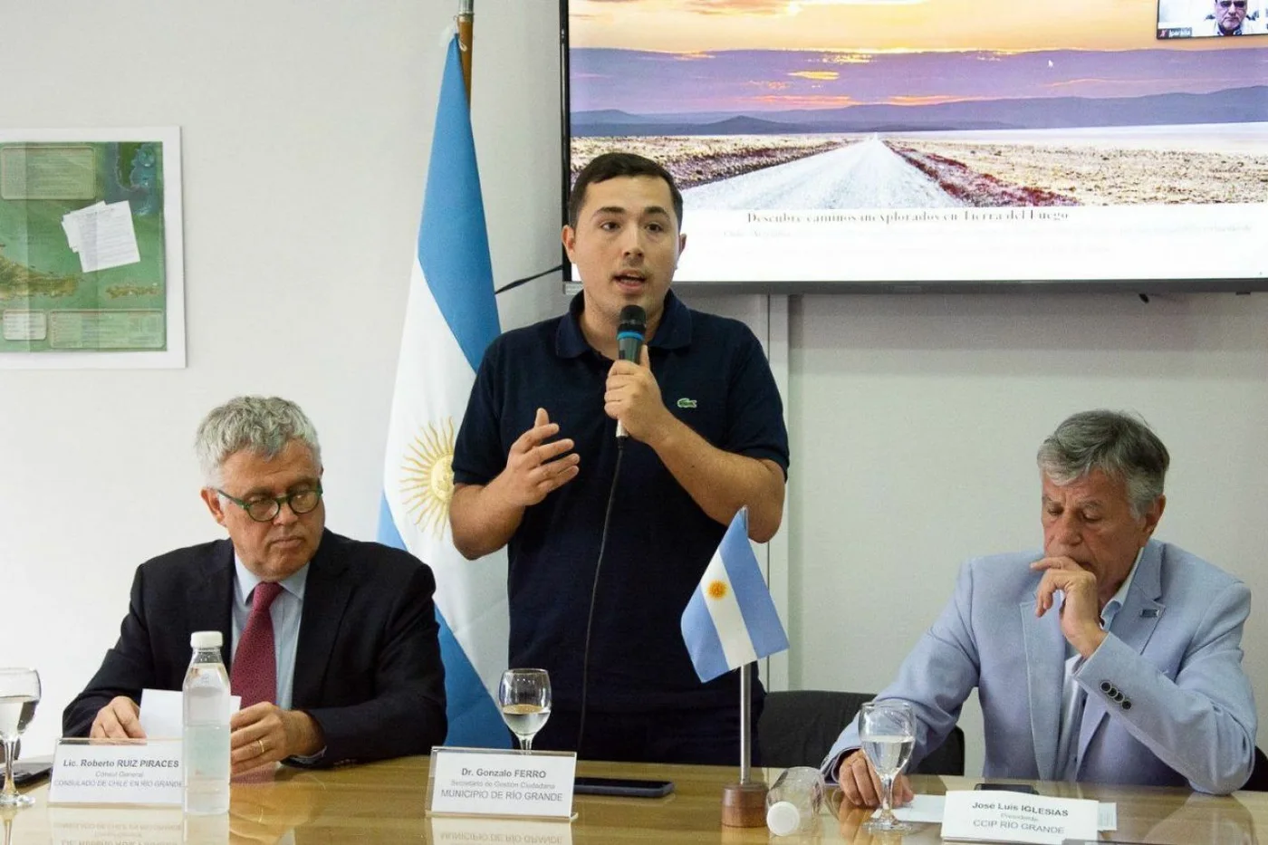Gonzalo Ferro, secretario de Gestión Ciudadana del Municipio de Río Grande.