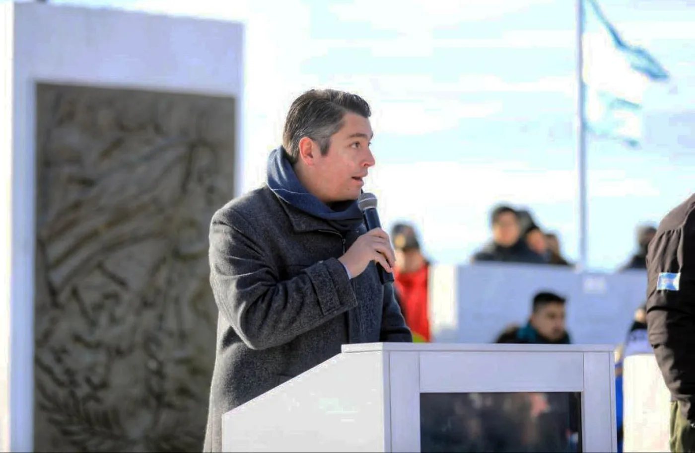 Martín Perez, intendente de la ciudad de Río Grande.