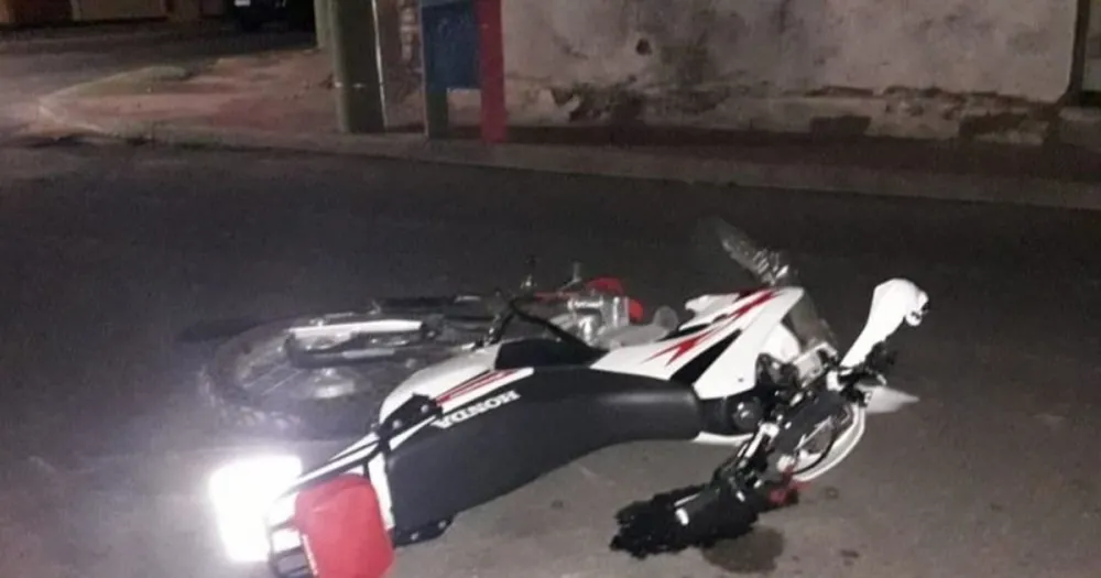 Una menor fue atropellada por una moto