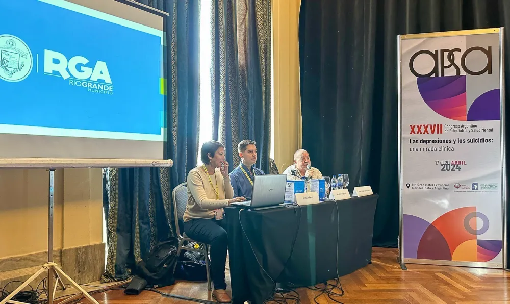 Río Grande, presente en el Congreso Argentino de Psiquiatría y Salud Mental