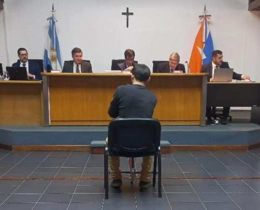 Fiscal Dr. Daniel Curtale dio lectura a la requisitoria fiscal de elevación a juicio.