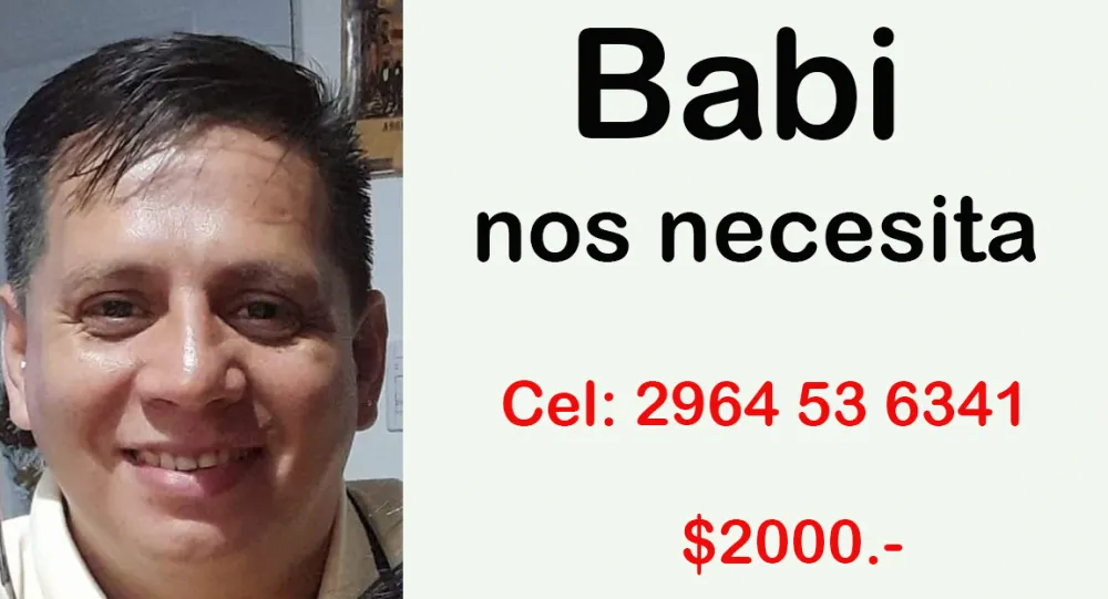 Babi necesita de la solidaridad de los riograndenses
