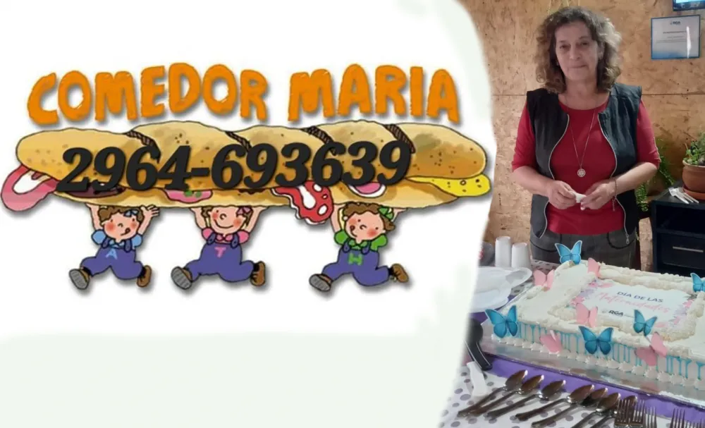 María González, titular del Comedor de María.
