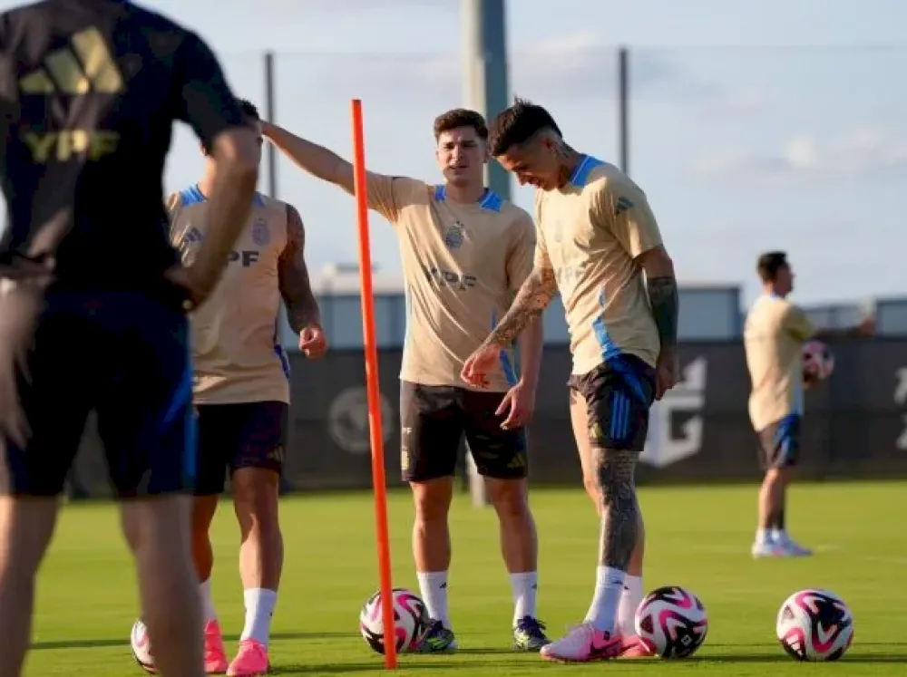 La Selección se entrenó en Miami de cara a la Copa América