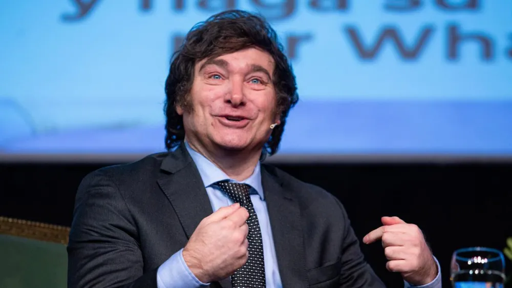 Javier Milei, presidente de la Nación.