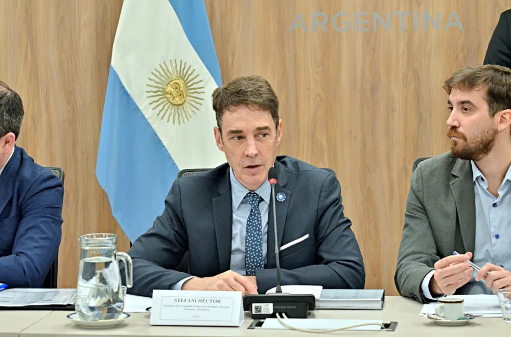 "Tito" Stefani, diputado nacional por Tierra del Fuego.