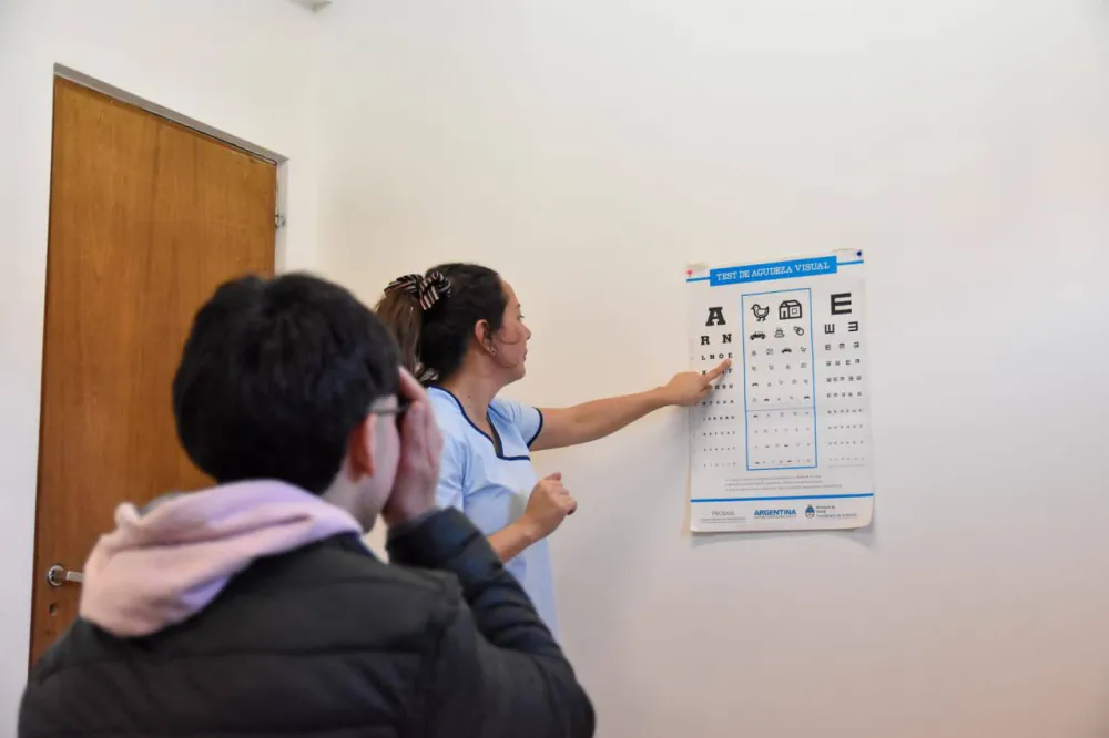 Tolhuin y Río Grande llevaron adelante el segundo operativo de Salud Visual
