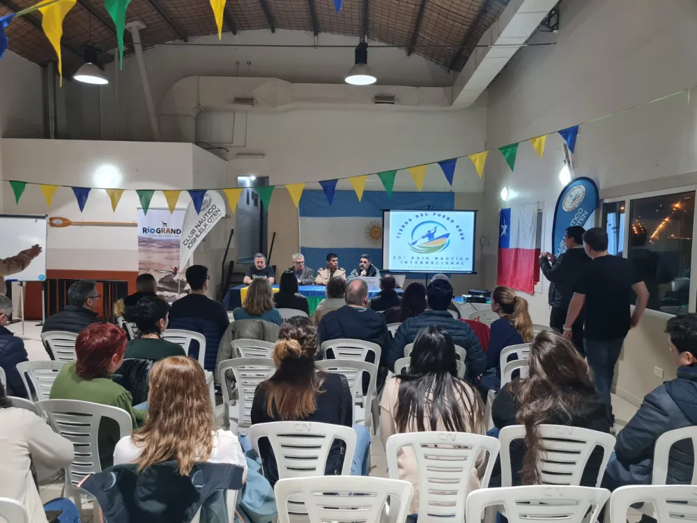 Con gran acompañamiento institucional se lanzó la 33ª Edición del Raid Náutico Binacional entre Argentina y Chile en el Club Náutico Ioshlelk Oten.