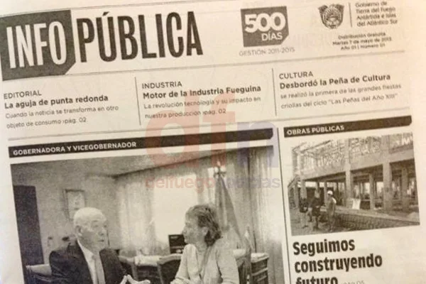 El diario ya circula por la ciudad de Ushuaia.