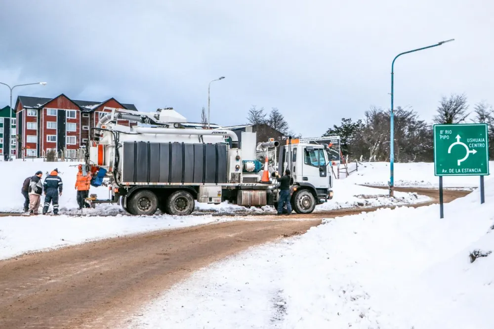 Alerta Amarilla por nevadas intensas y vientos