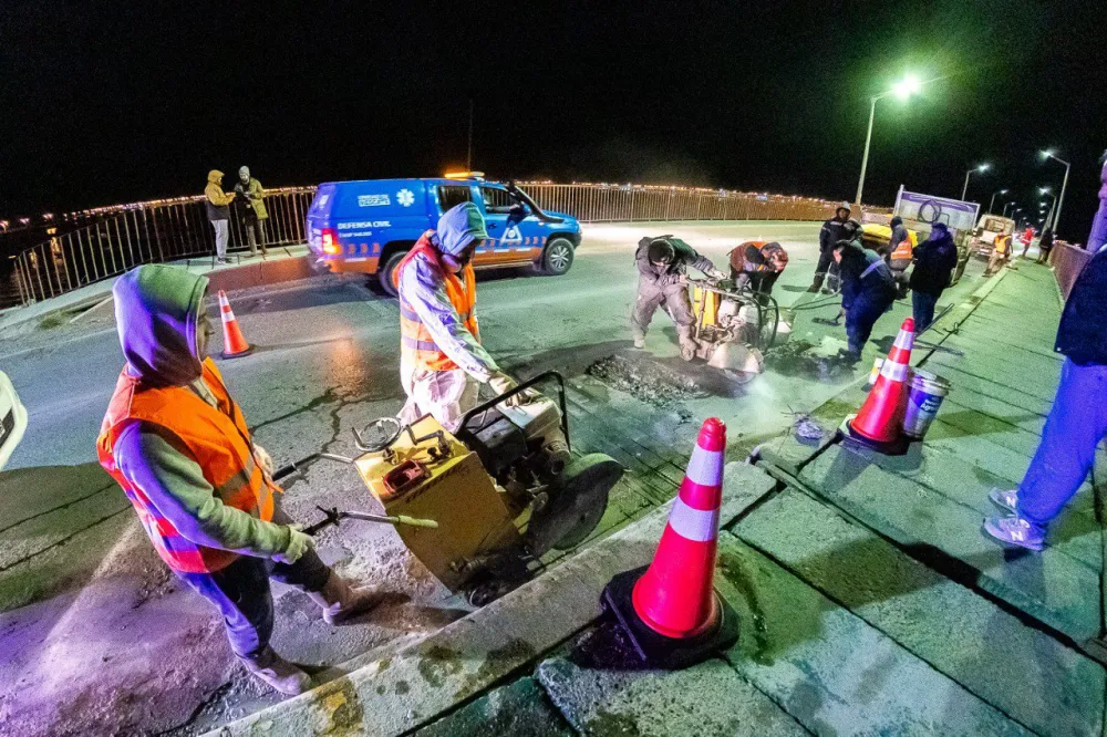 La remediación asfáltica del Puente Mosconi ya está en marcha