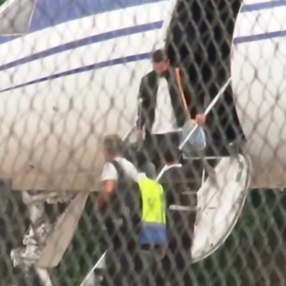 Lionel Messi llegó a la Argentina para disputar la doble fecha de Eliminatorias