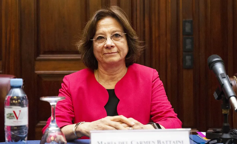 Dra. María del Carmen Battaini.