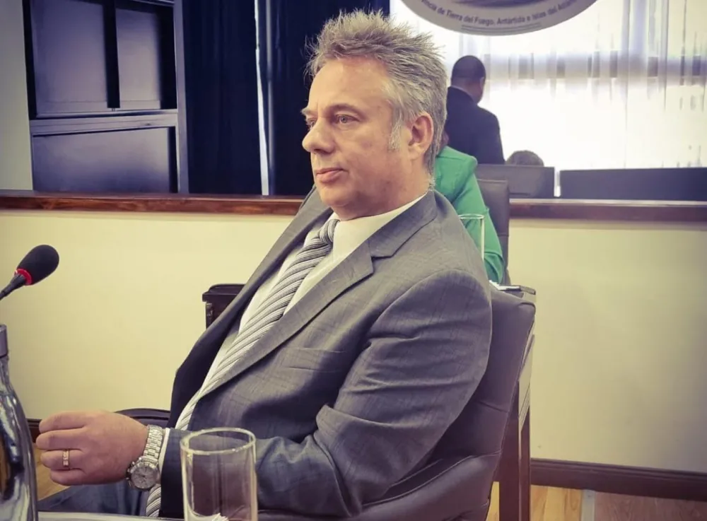 Jorge Lechman, legislador de Tierra del Fuego.