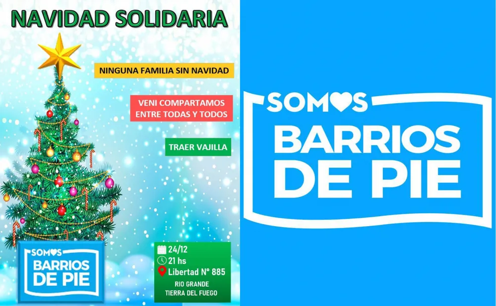 Navidad Solidaria: "Ninguna familia sin Navidad"