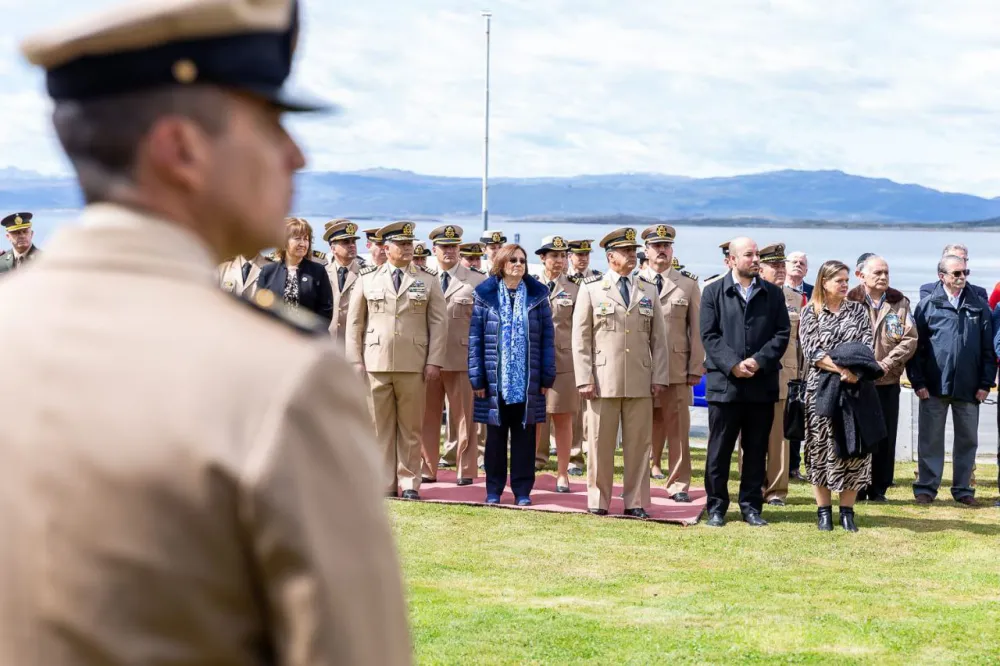 El Superior Tribunal de Justicia participó de la asunción del nuevo jefe de la Prefectura Ushuaia.