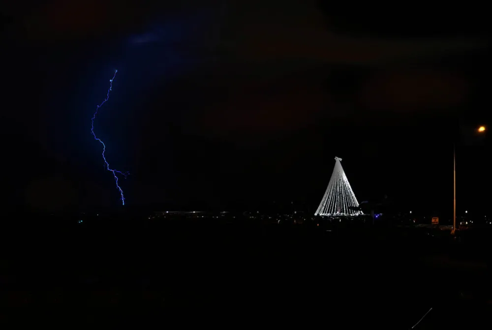 Tormenta eléctrica sorprendió a Río Grande