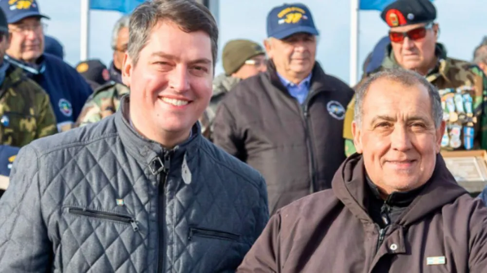 El Intendente Martín Perez felicitó a Raúl Villafañe