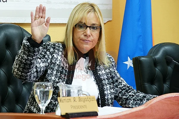 Presidente de Concejo Deliberante de Río Grande, concejal Miriam Boyadjian.