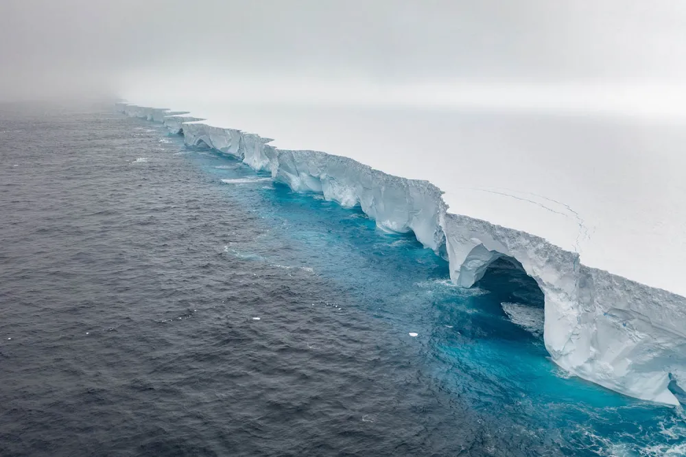 El iceberg más grande del mundo pone en peligro las Georgias del Sur