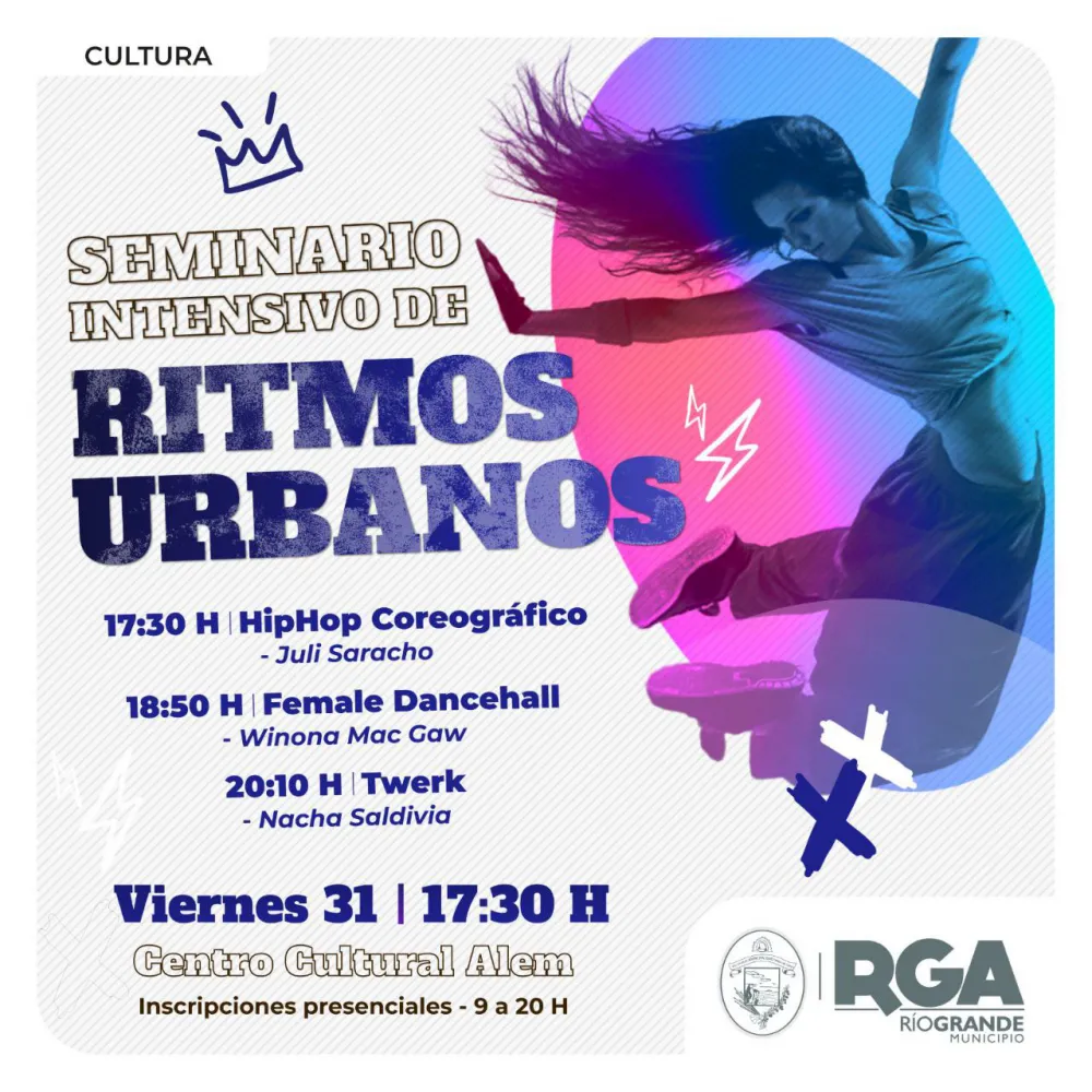 Se presenta la 2° edición del “Seminario Intensivo de Ritmos Urbanos”