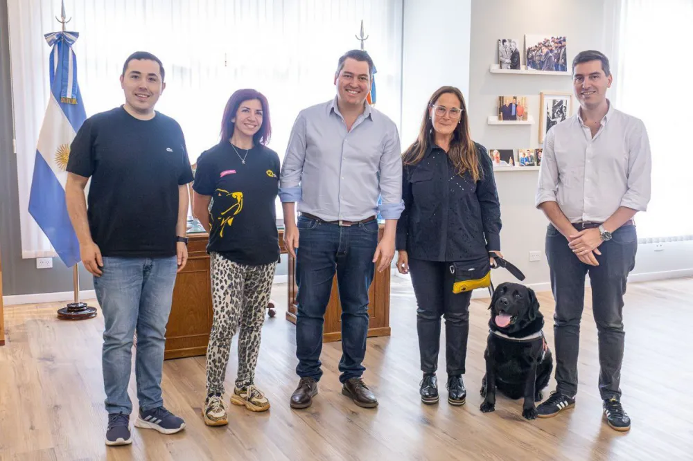 Río Grande suma terapias asistidas con perros a su Centro de Rehabilitación "Mamá Margarita"
