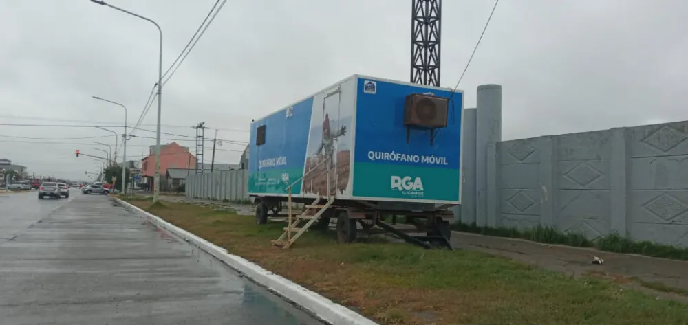 El quirófano móvil se trasladó a av. Belgrano