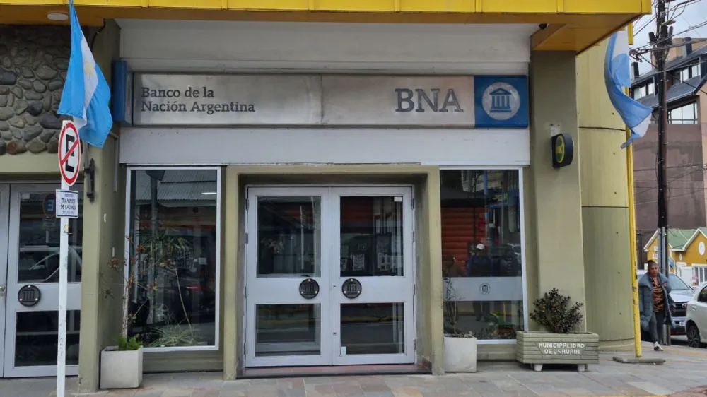La sucursal Ushuaia del Banco Nación, en la mira