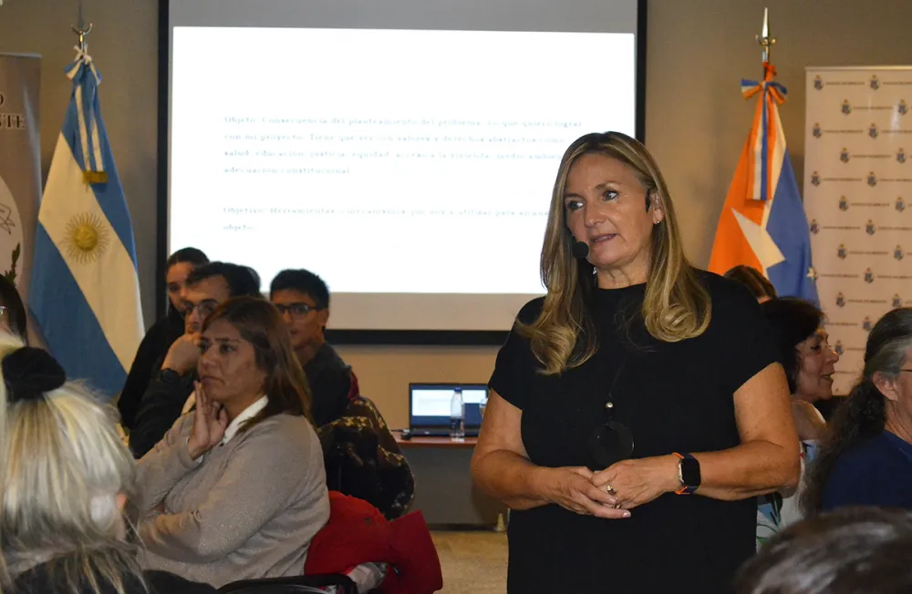 La dra. Fabiana Malatesta manifestó su satisfacción por el resultado de la capacitación.