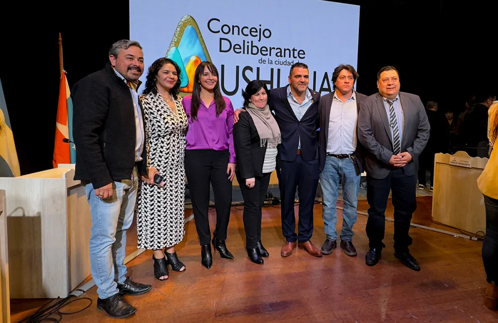 Tolhuin acompañó al intendente Vuoto en la apertura de sesiones