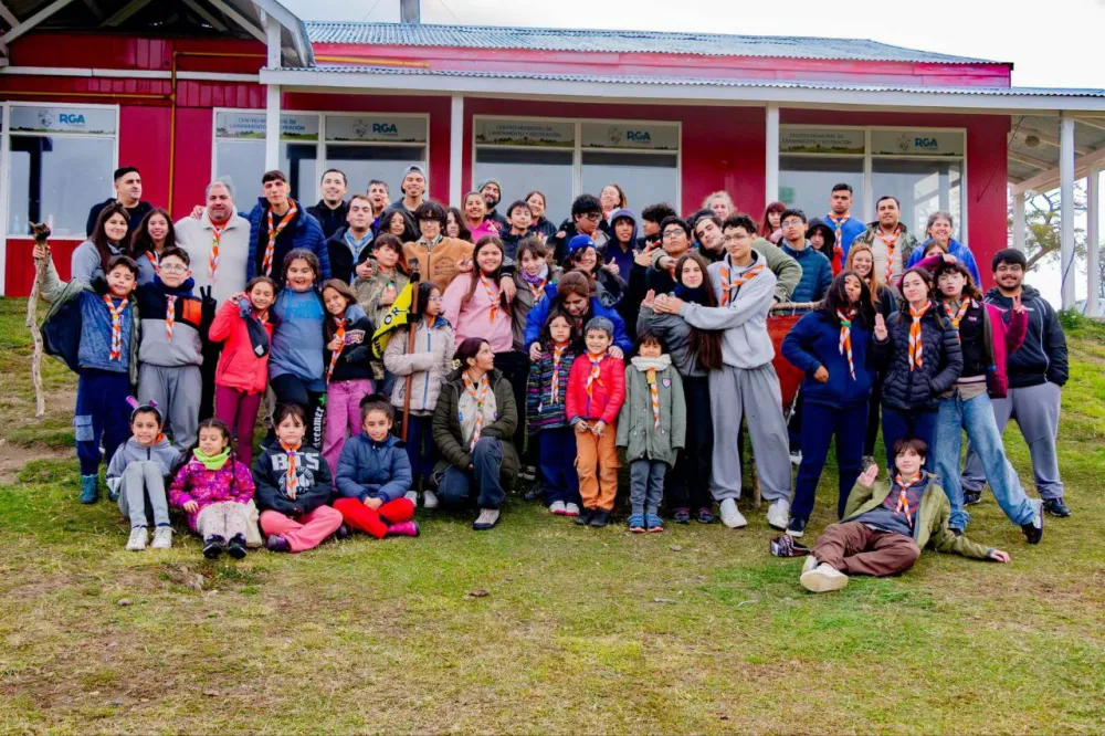 Grupos Scouts disfrutan de la Planta Municipal de Campamento